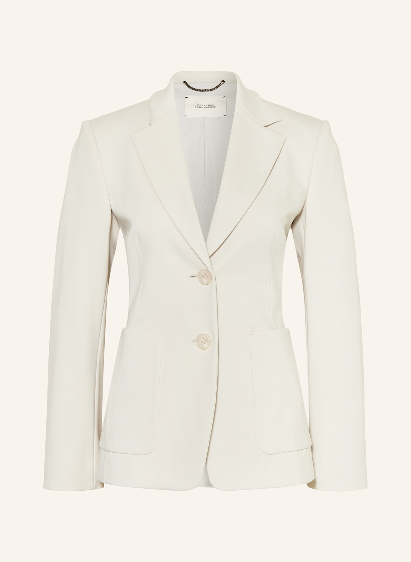 Джерси блейзер эмоциональная сущность Dorothee Schumacher, бежевый
Джерси блейзер эмоциональная сущность Dorothee Schumacher, бежевый