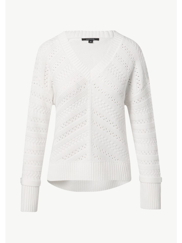 Вязаный свитер в цвете 0120_белый comma
Вязаный свитер в цвете 0120_белый comma
