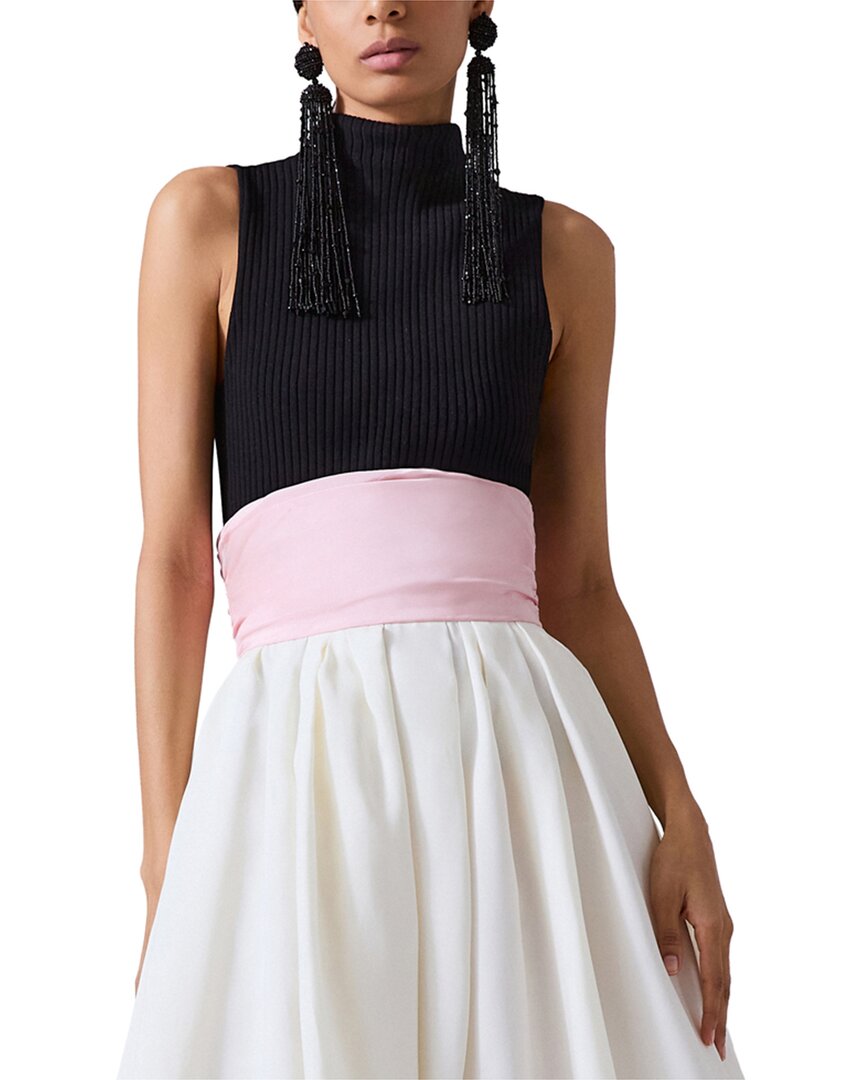 Топ с воротником-стойкой Carolina Herrera, черный
Топ с воротником-стойкой Carolina Herrera, черный