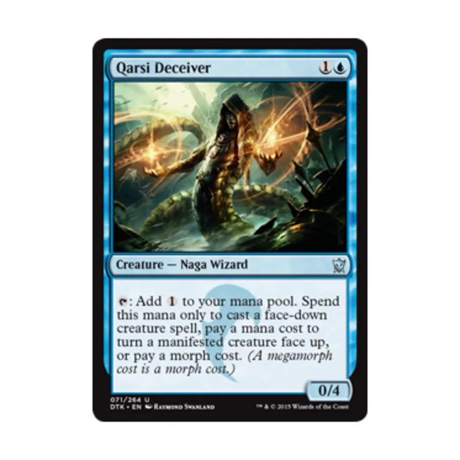 CCG Карси Обманщик (U), MTG - Dragons of Tarkir
CCG Карси Обманщик (U), MTG - Dragons of Tarkir