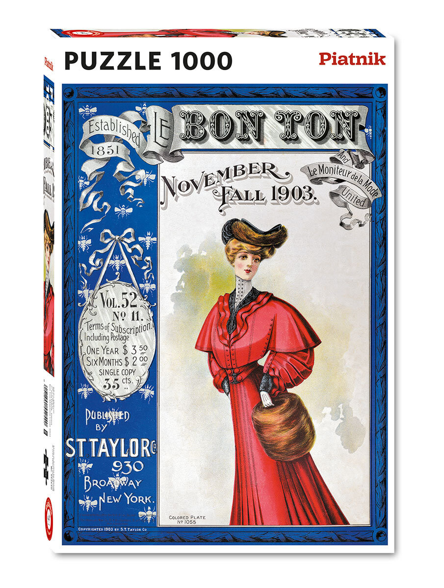 Пятник, пазл, обложка Bon Ton, 1000 шт. Piatnik
Пятник, пазл, обложка Bon Ton, 1000 шт. Piatnik