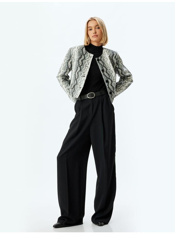 Блейзер KOTON, цвет schwarz gemustert
Блейзер KOTON, цвет schwarz gemustert