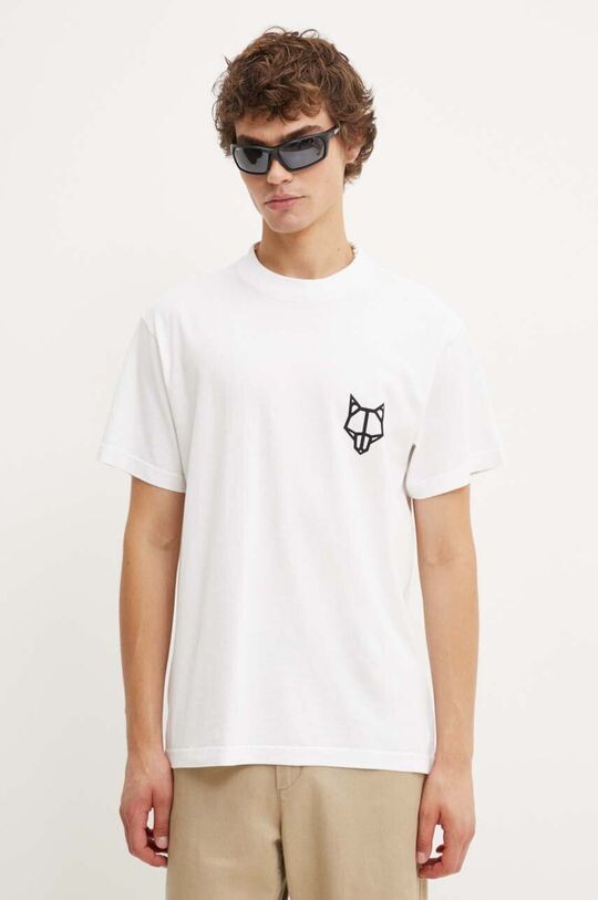 Хлопковая футболка Naked Wolfe, белый 
Хлопковая футболка Naked Wolfe, белый