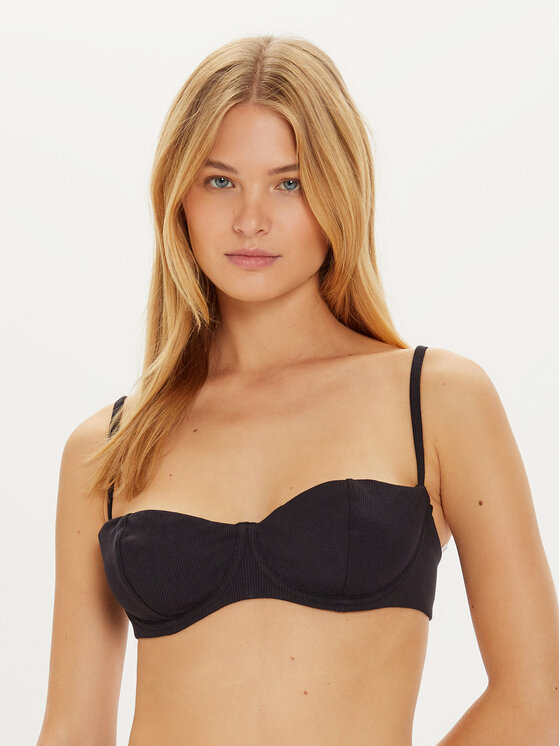 Поддерживающий бюстгальтер Guess, черный
Поддерживающий бюстгальтер Guess, черный