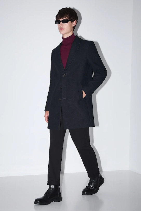 Пальто из смесовой шерсти Medicine, темно-синий
Пальто из смесовой шерсти Medicine, темно-синий