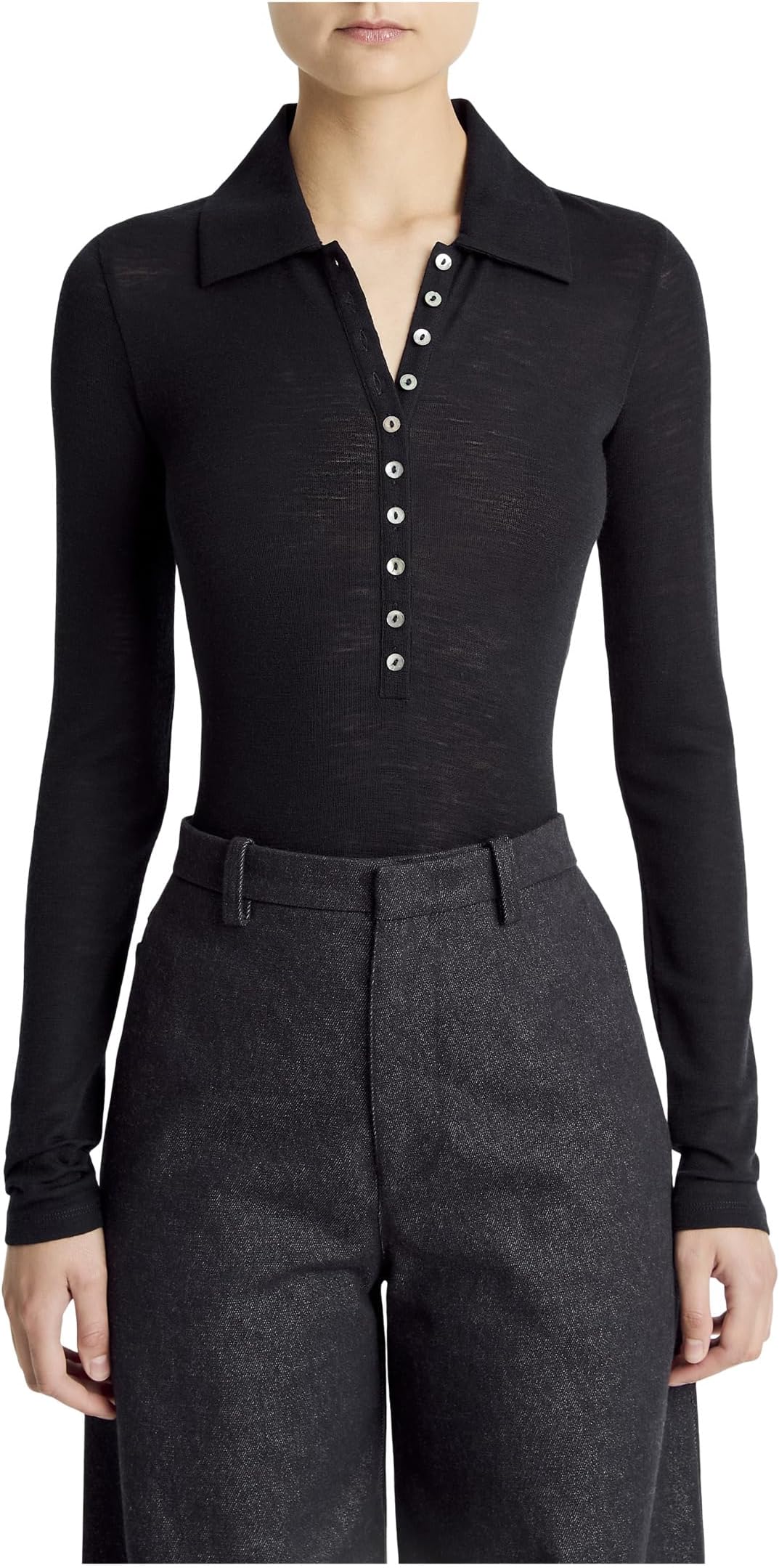 Поло Vince Long Sleeve Multi Button Polo, цвет Coastal Blue
Поло Vince Long Sleeve Multi Button Polo, цвет Coastal Blue