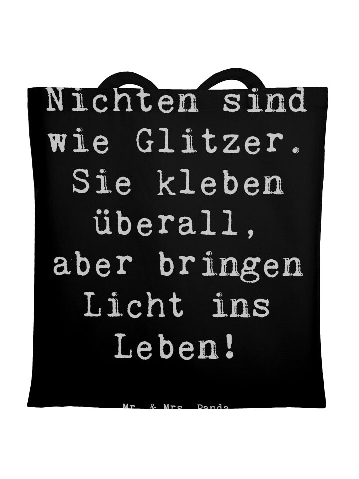 Сумка для переноски Mr & Mrs Panda Nichte Glitzer, черный
Сумка для переноски Mr & Mrs Panda Nichte Glitzer, черный