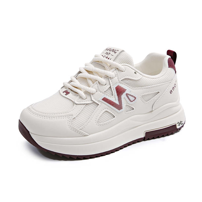 Детская обувь для подростков YUZHAOLIN, бежевый/бордовый 
Детская обувь для подростков YUZHAOLIN, бежевый/бордовый