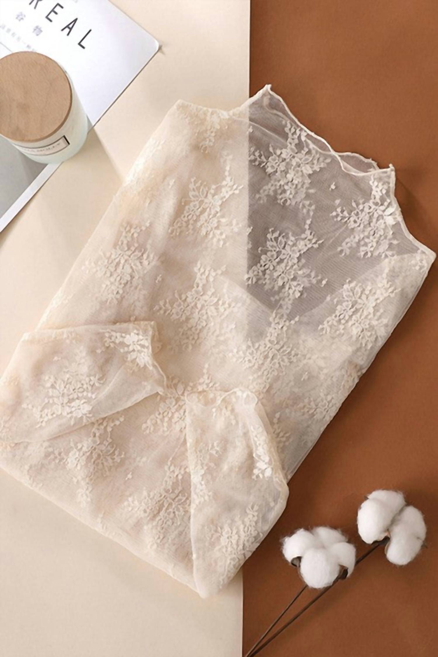 Женский полупрозрачный кружевной топ с длинными рукавами в оттенке нюд ACCITY, Nude
Женский полупрозрачный кружевной топ с длинными рукавами в оттенке нюд ACCITY, Nude