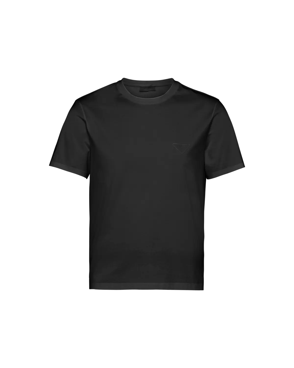 Футболка из эластичного хлопка Prada, черный
Футболка из эластичного хлопка Prada, черный