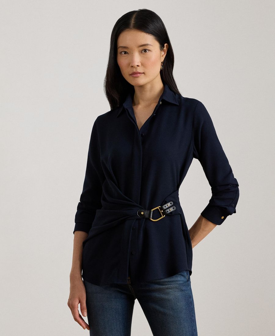 Женская блузка с пряжкой Lauren Ralph Lauren, Lauren Navy
Женская блузка с пряжкой Lauren Ralph Lauren, Lauren Navy