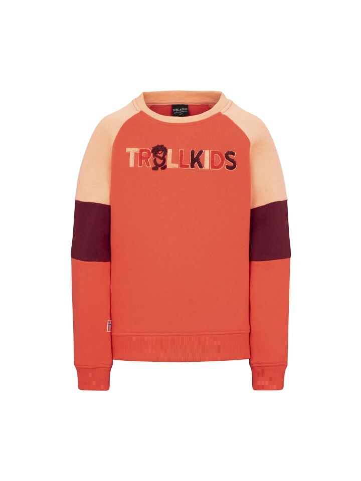 Пуловер Trollkids Trollfjord, цвет sweet cherry
Пуловер Trollkids Trollfjord, цвет sweet cherry