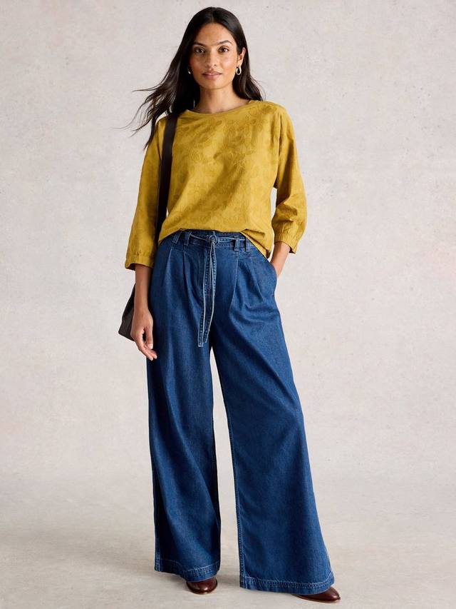 Блузка Vanessa с цветочным принтом из хлопка с лодочкой White Stuff
Блузка Vanessa с цветочным принтом из хлопка с лодочкой White Stuff