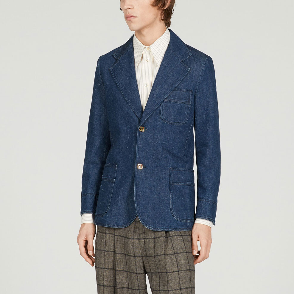 Деловой костюм мужской темно-синий Gucci, темно-синий
Деловой костюм мужской темно-синий Gucci, темно-синий