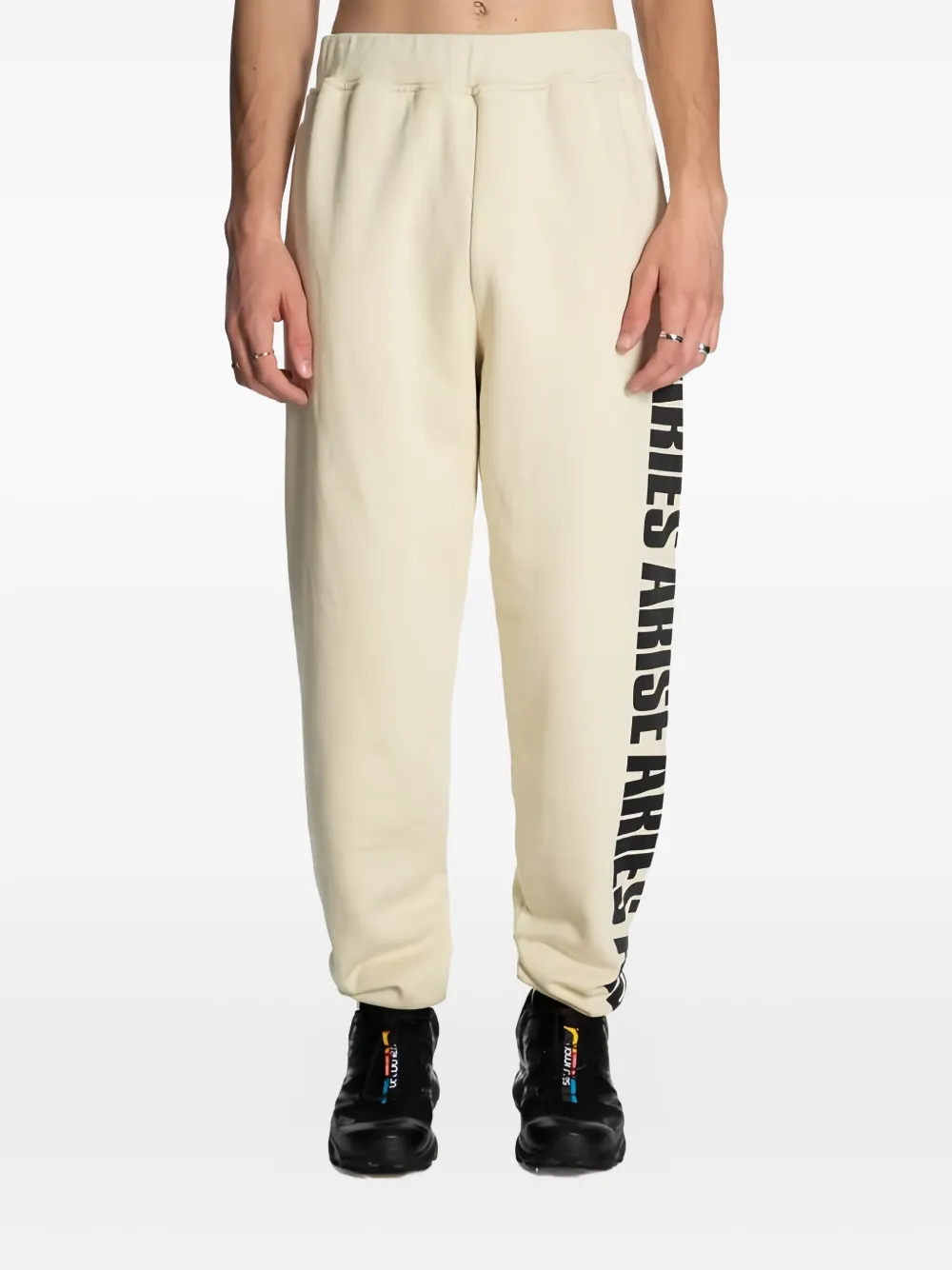 Хлопковые спортивные штаны Aries, нейтральный
Хлопковые спортивные штаны Aries, нейтральный