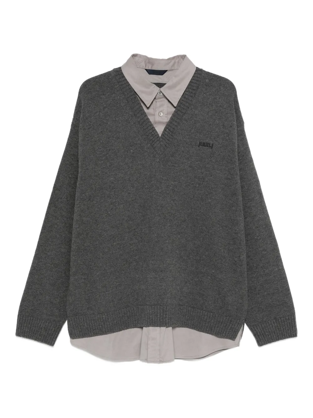 Свитер с логотипом Juun.J, серый
Свитер с логотипом Juun.J, серый