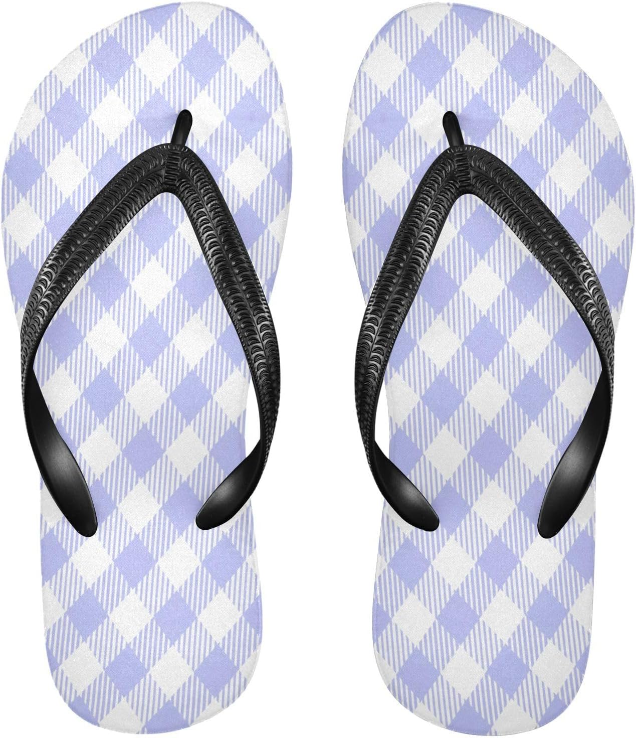 Вьетнамки с фиолетовой клеткой «буффало», пляжные шлепанцы для душа, резиновые нескользящие летние шлепанцы для ходьбы, для мужчин и женщин Sinestour
Вьетнамки с фиолетовой клеткой «буффало», пляжные шлепанцы для душа, резиновые нескользящие летние шлепанцы для ходьбы, для мужчин и женщин Sinestour
