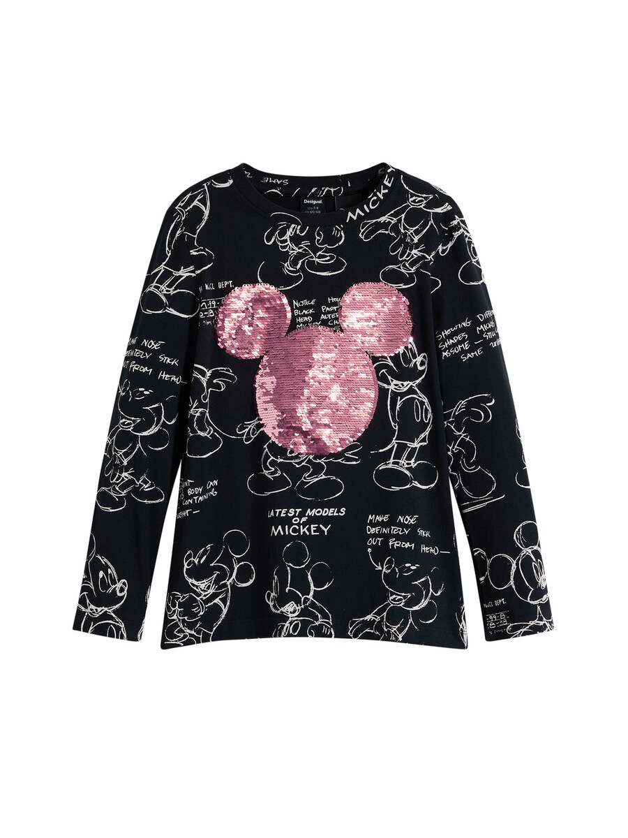 Рубашка Desigual Mickey, черный
Рубашка Desigual Mickey, черный