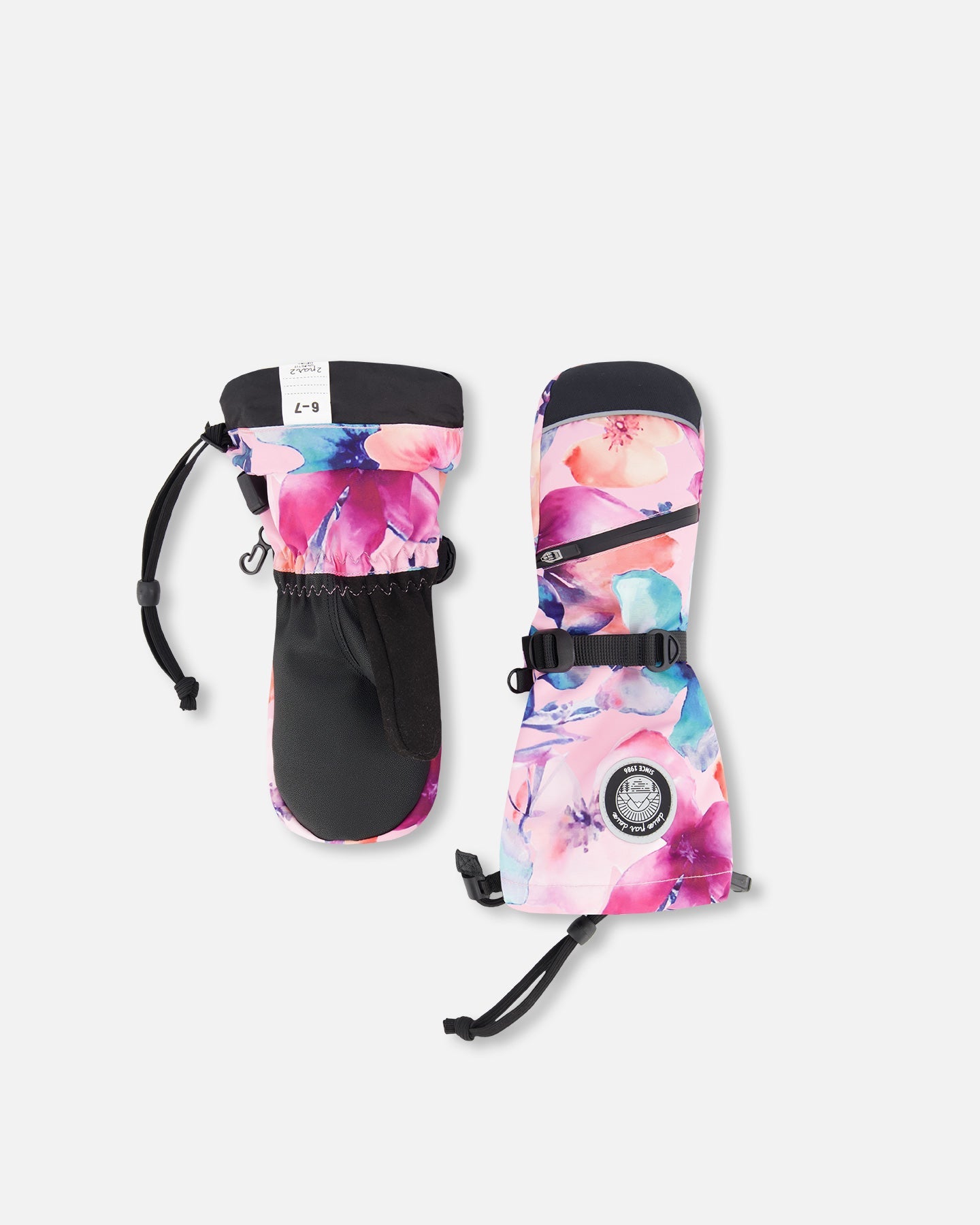 Зимние варежки Teknik с розовым акварельным цветочным принтом Deux par Deux
Зимние варежки Teknik с розовым акварельным цветочным принтом Deux par Deux