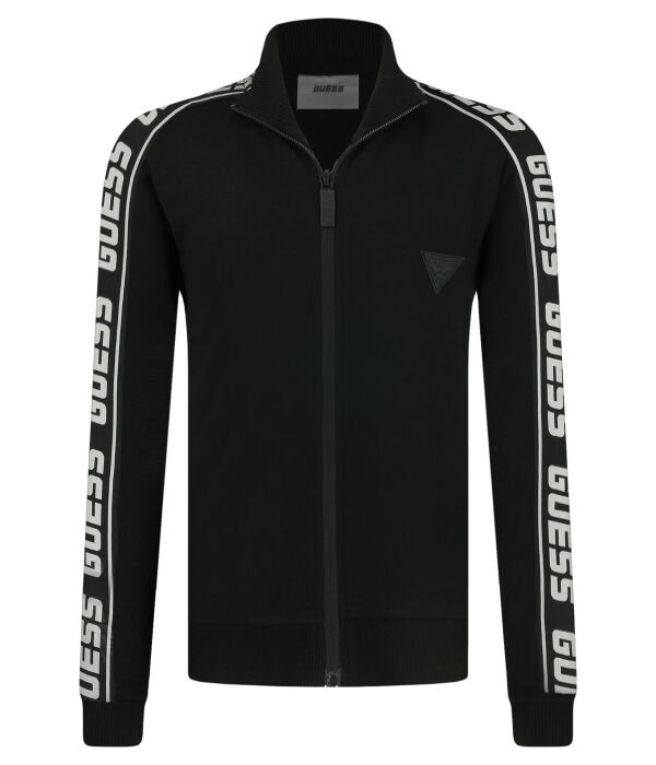 Толстовка Guess Active Regular Fit, черный / белый 
Толстовка Guess Active Regular Fit, черный / белый