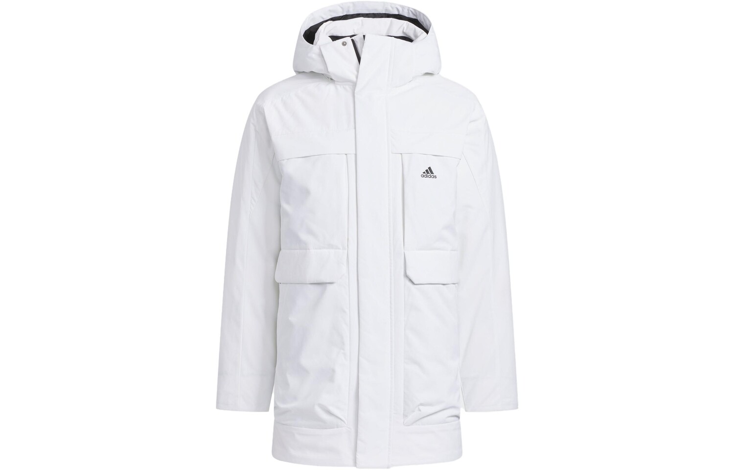 Adidas Мужская куртка-пуховик, Белый 
Adidas Мужская куртка-пуховик, Белый