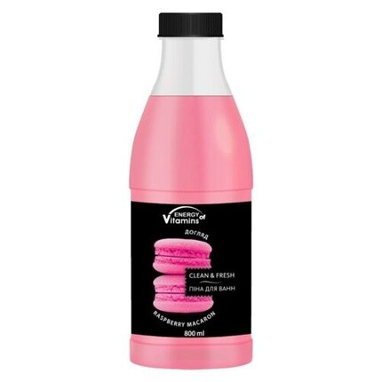 Пена для ванны «Малиновое макарон» 800мл, Energy Of Vitamins
Пена для ванны «Малиновое макарон» 800мл, Energy Of Vitamins