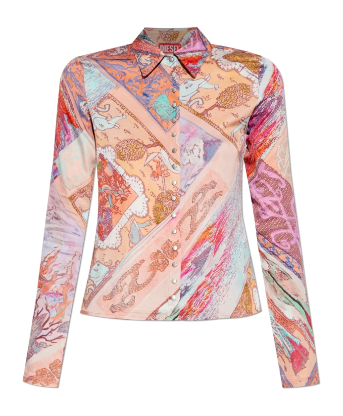 Рубашка c-amelia Diesel, мультиколор
Рубашка c-amelia Diesel, мультиколор