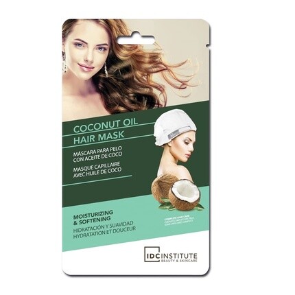 Маска для волос с кокосовым маслом Idc Institute, Cosmetica Popular 
Маска для волос с кокосовым маслом Idc Institute, Cosmetica Popular