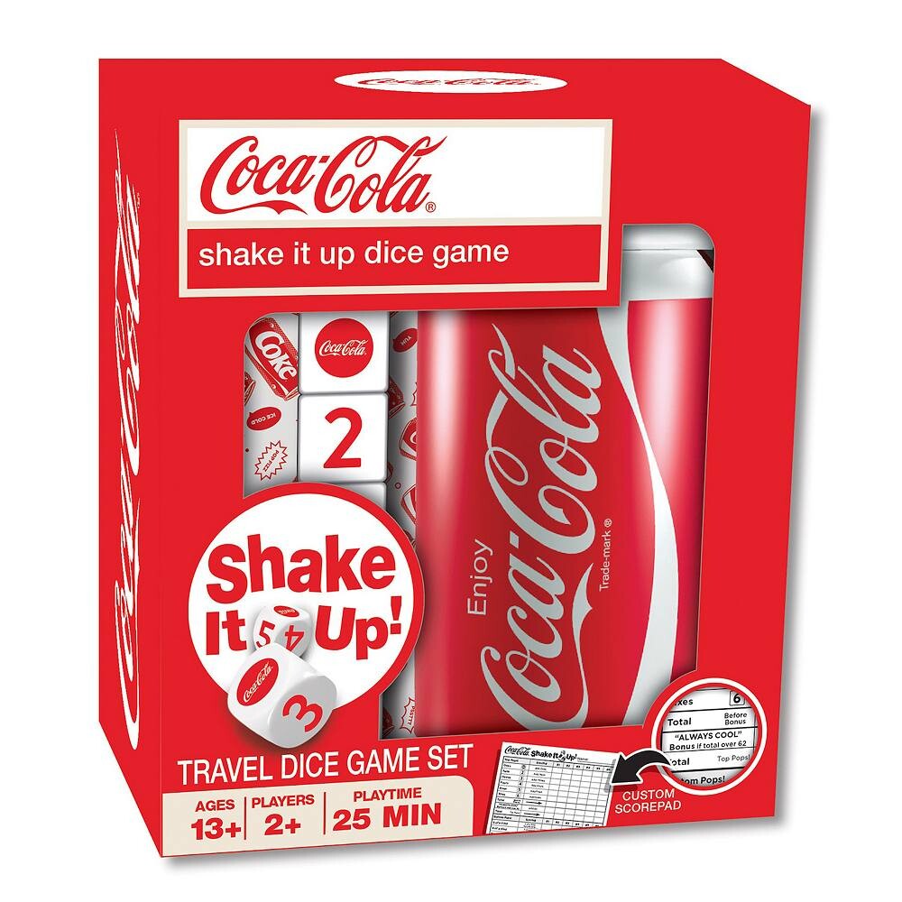 Шедевры Пазлы Coca-Cola Встряхнись! Игра в кости Masterpieces Puzzles, мультиколор
Шедевры Пазлы Coca-Cola Встряхнись! Игра в кости Masterpieces Puzzles, мультиколор