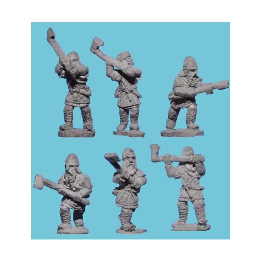 Двуручные топоры в мягких доспехах, Dark Ages - Great Heathen Army - Vikings (15mm)
Двуручные топоры в мягких доспехах, Dark Ages - Great Heathen Army - Vikings (15mm)