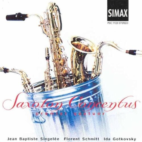 CD диск Gotkovsky / Schmitt / Singelee / Saxofon Concentus: Saxophone Quartets
CD диск Gotkovsky / Schmitt / Singelee / Saxofon Concentus: Saxophone Quartets