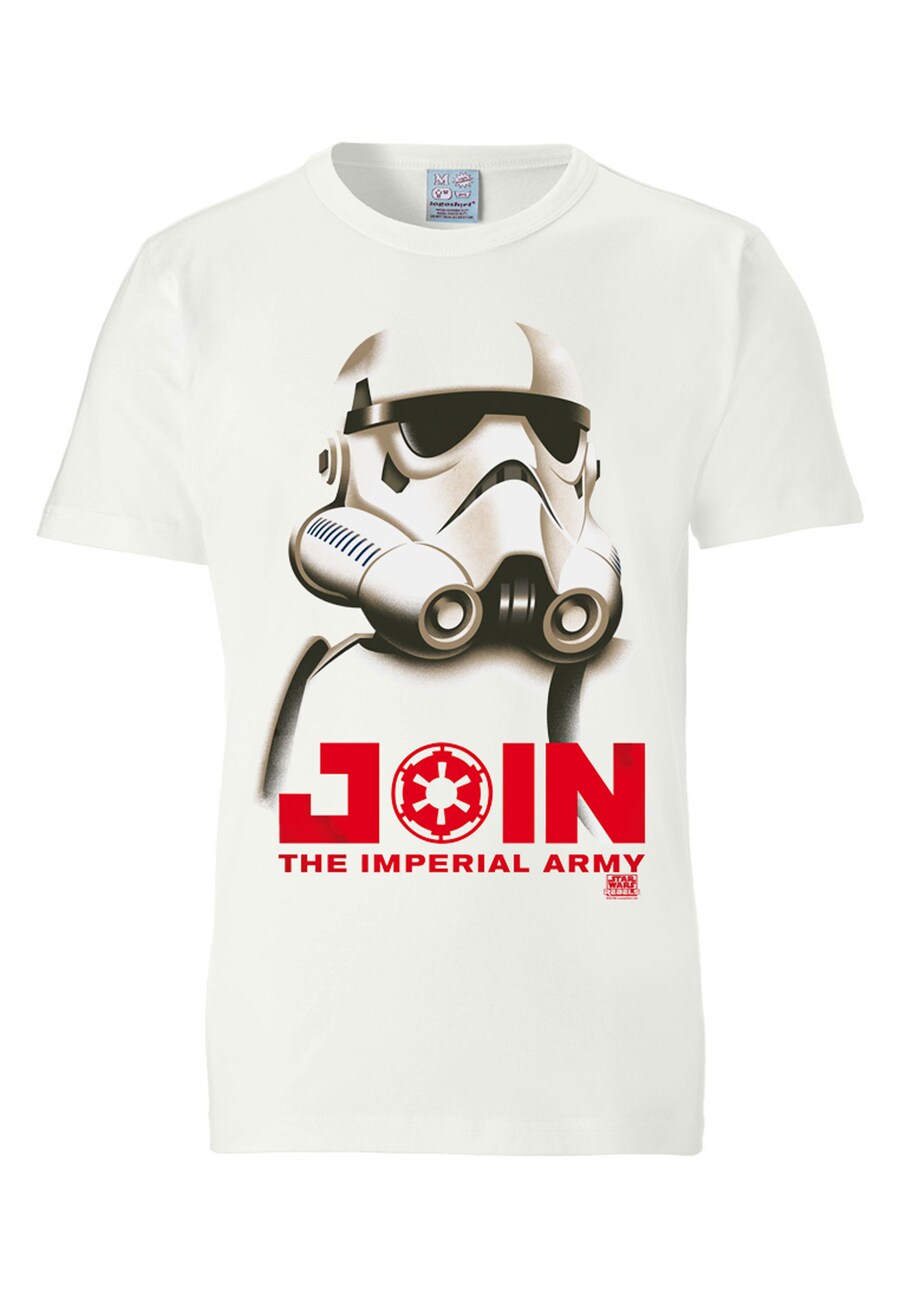 Классическая футболка LOGOSHIRT Shirt Stormtrooper - Join the Imperial Army, белый
Классическая футболка LOGOSHIRT Shirt Stormtrooper - Join the Imperial Army, белый