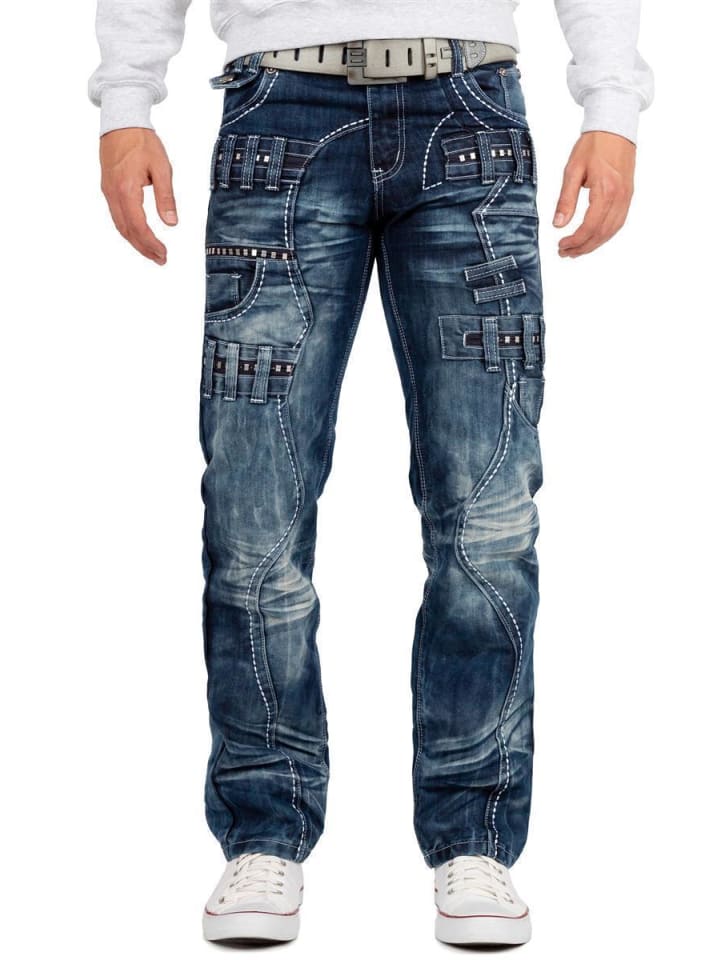 Джинсы синего цвета KOSMO LUPO
Джинсы синего цвета KOSMO LUPO