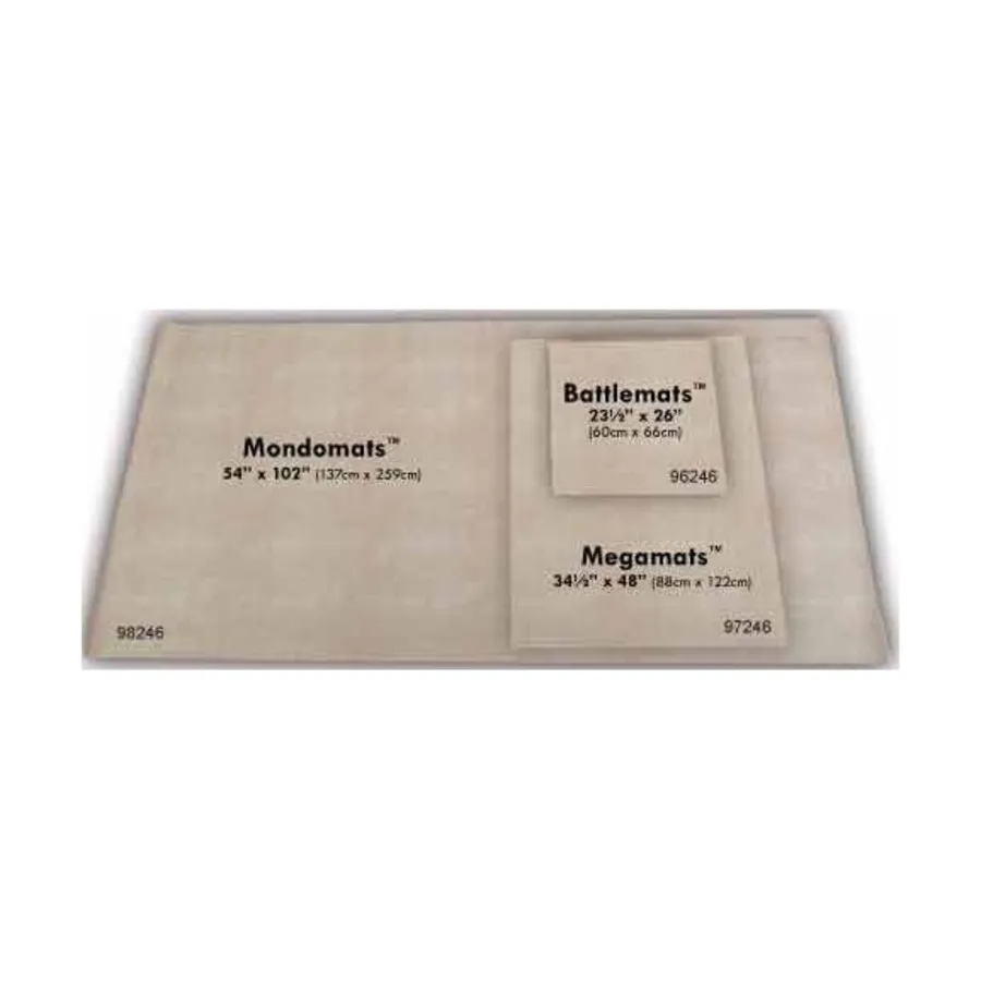 MondoMat — двусторонний, 54 x 102 дюйма, шестигранники 1 дюйм и квадраты 1 дюйм, Mats (Chessex) 
MondoMat — двусторонний, 54 x 102 дюйма, шестигранники 1 дюйм и квадраты 1 дюйм, Mats (Chessex)