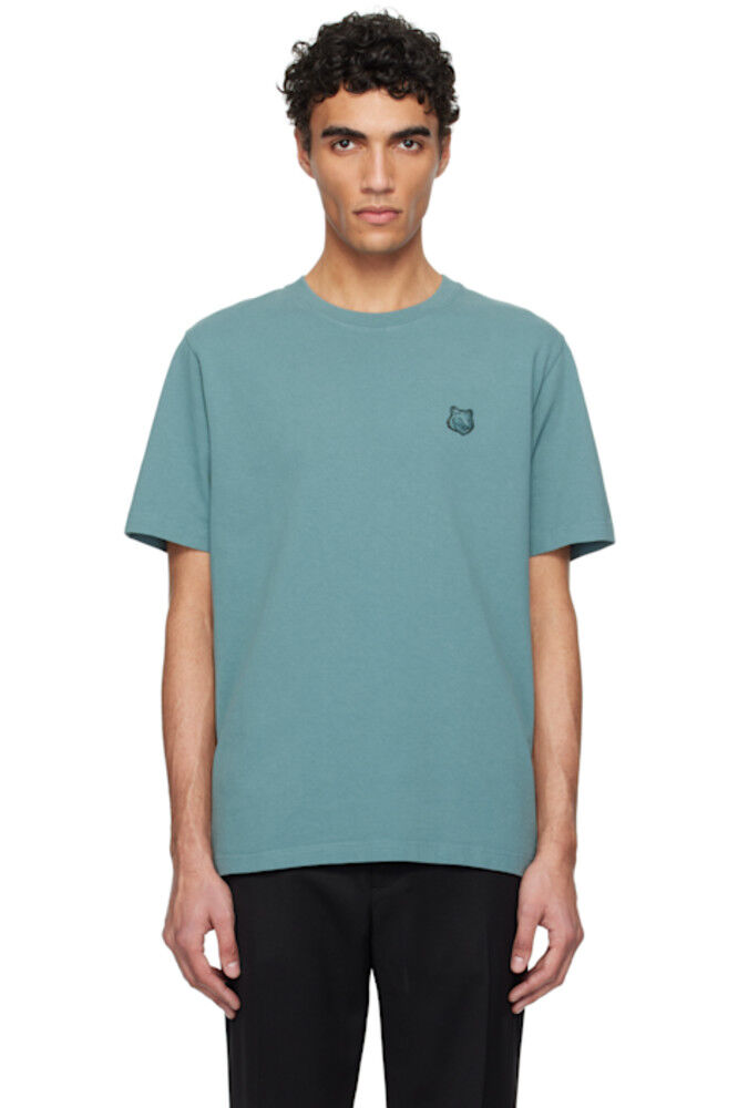 Футболка Comfort с яркой синей нашивкой в виде головы лисы Maison Kitsuné
Футболка Comfort с яркой синей нашивкой в виде головы лисы Maison Kitsuné