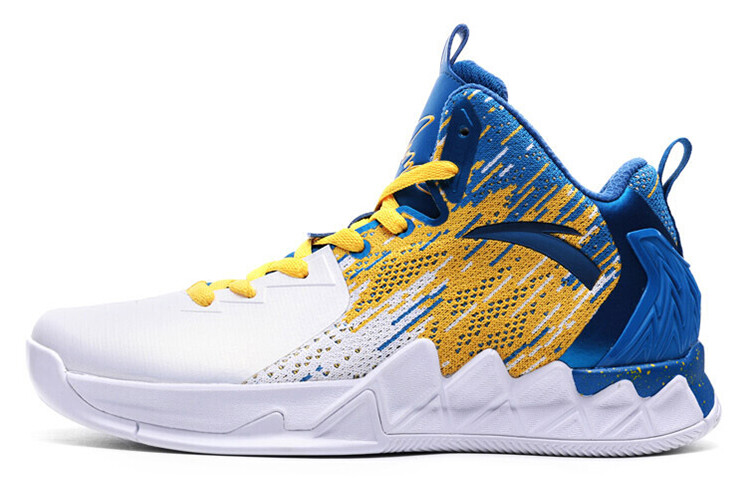 Баскетбольные кроссовки KT2 мужские с низким верхом белые/синие/желтые Anta
Баскетбольные кроссовки KT2 мужские с низким верхом белые/синие/желтые Anta