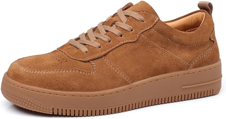 Повседневные замшевые кроссовки CONSON-KS на платформе, доступны в коричневом и сером цветах
Повседневные замшевые кроссовки CONSON-KS на платформе, доступны в коричневом и сером цветах