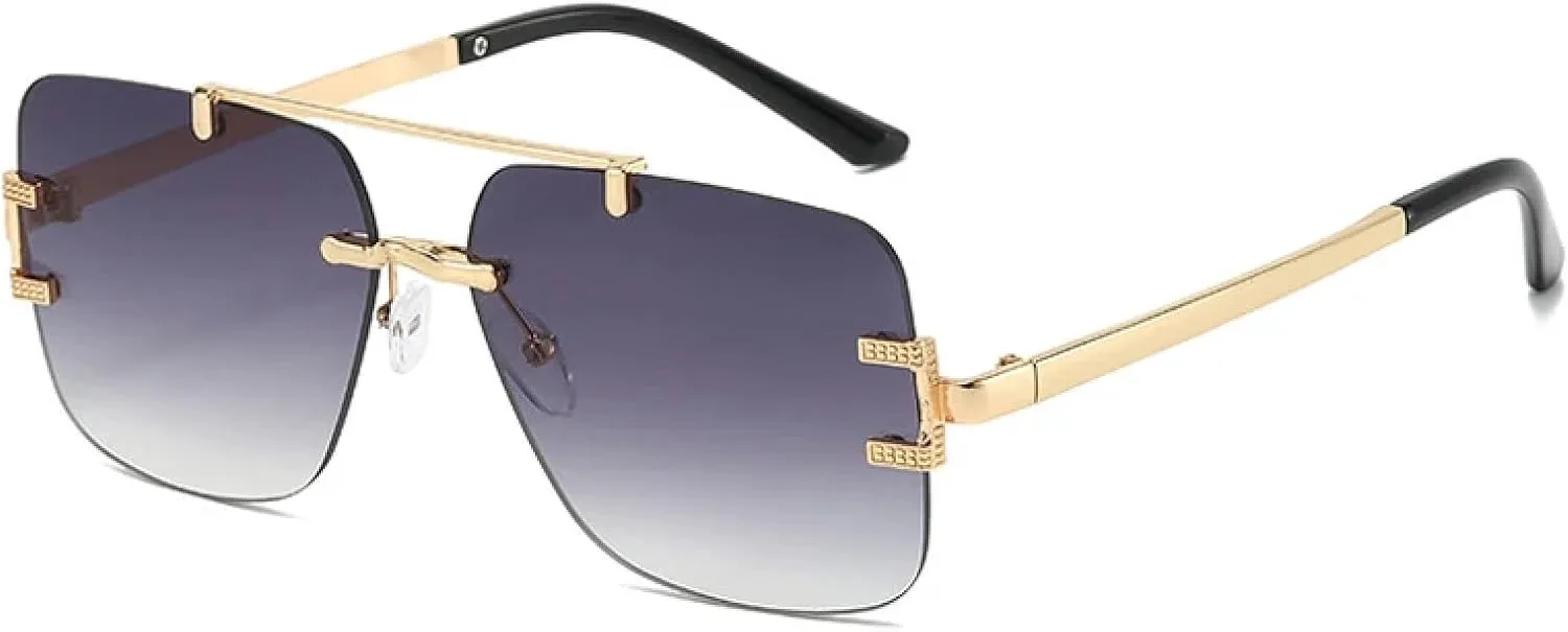 Модные классические солнцезащитные очки для мужчин, винтажные металлические солнцезащитные очки для женщин, защита от УФ-излучения UV400 TKKTLLT, Gradient Gray
Модные классические солнцезащитные очки для мужчин, винтажные металлические солнцезащитные очки для женщин, защита от УФ-излучения UV400 TKKTLLT, Gradient Gray