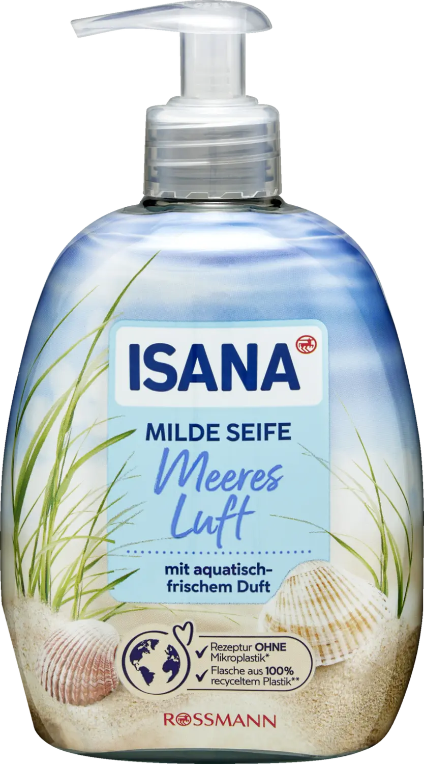 Жидкое мыло ISANA Milde Seife Meeresluft 
Жидкое мыло ISANA Milde Seife Meeresluft