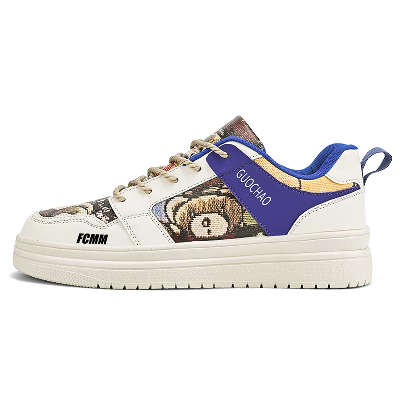 Дышащие и амортизирующие детские кроссовки для скейтбординга FCMM, бежевый/синий
Дышащие и амортизирующие детские кроссовки для скейтбординга FCMM, бежевый/синий