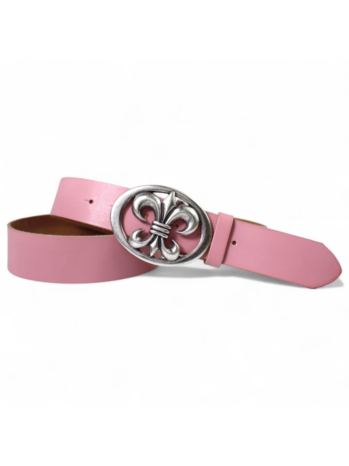 Женский кожаный ремень цвета старой розы FRONHOFER
Женский кожаный ремень цвета старой розы FRONHOFER