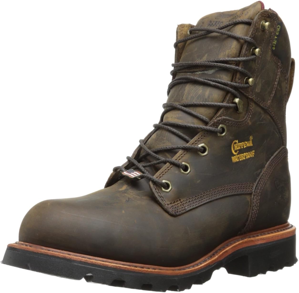 Мужские ботинки Chippewa 8 с водонепроницаемой утепленной стальной ноской EH 26330 на шнуровке, коричневый
Мужские ботинки Chippewa 8 с водонепроницаемой утепленной стальной ноской EH 26330 на шнуровке, коричневый