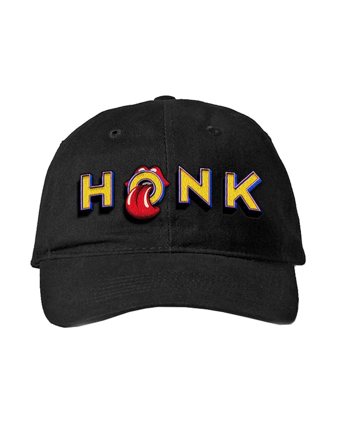 Бейсболка Honk Album с ремешком на спине Rolling Stones, черный 
Бейсболка Honk Album с ремешком на спине Rolling Stones, черный