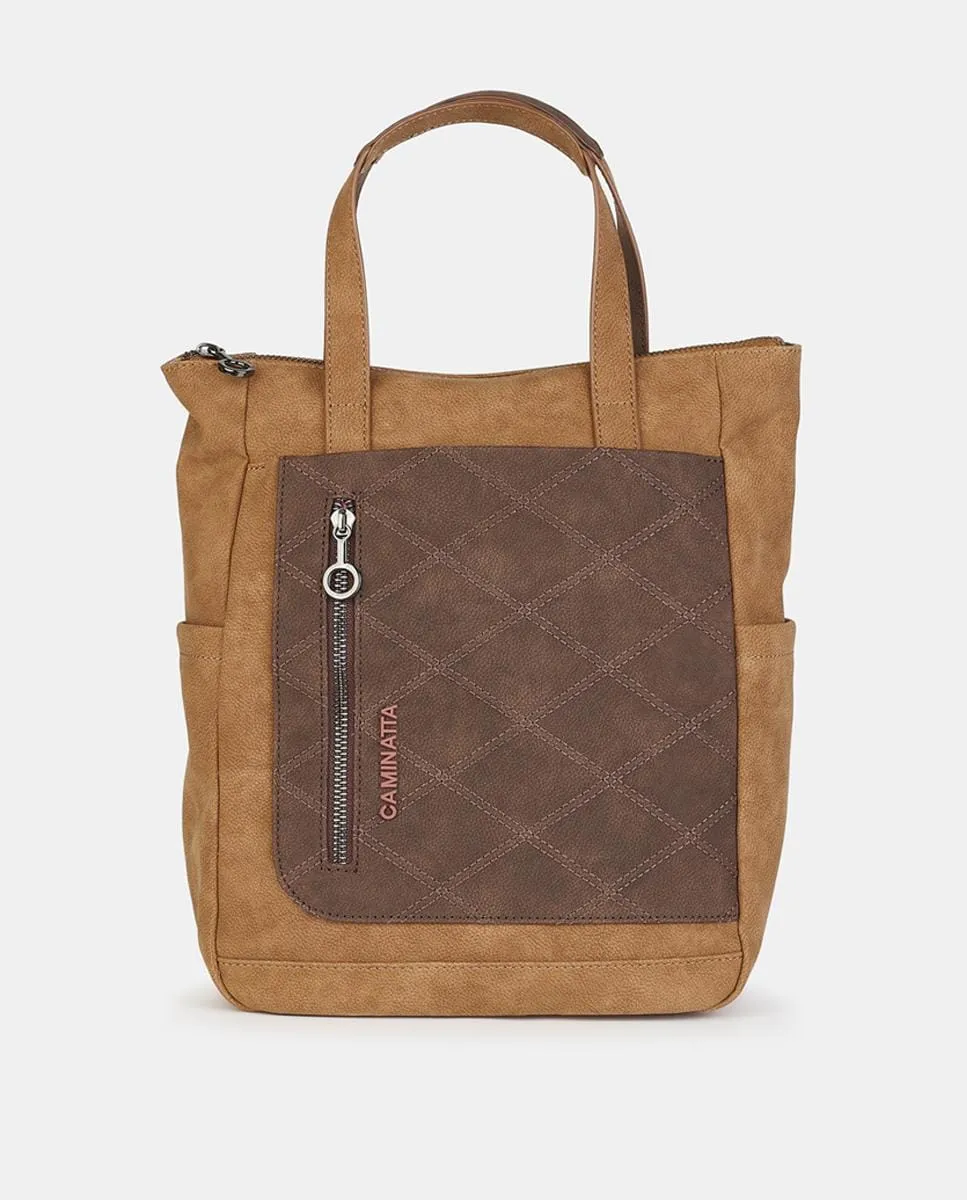 Рюкзак на молнии Caminatta, песочный
Рюкзак на молнии Caminatta, песочный