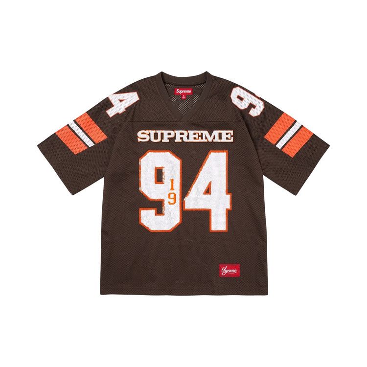 Джерси Supreme Sequin Football Jersey, Brown
Джерси Supreme Sequin Football Jersey, Brown