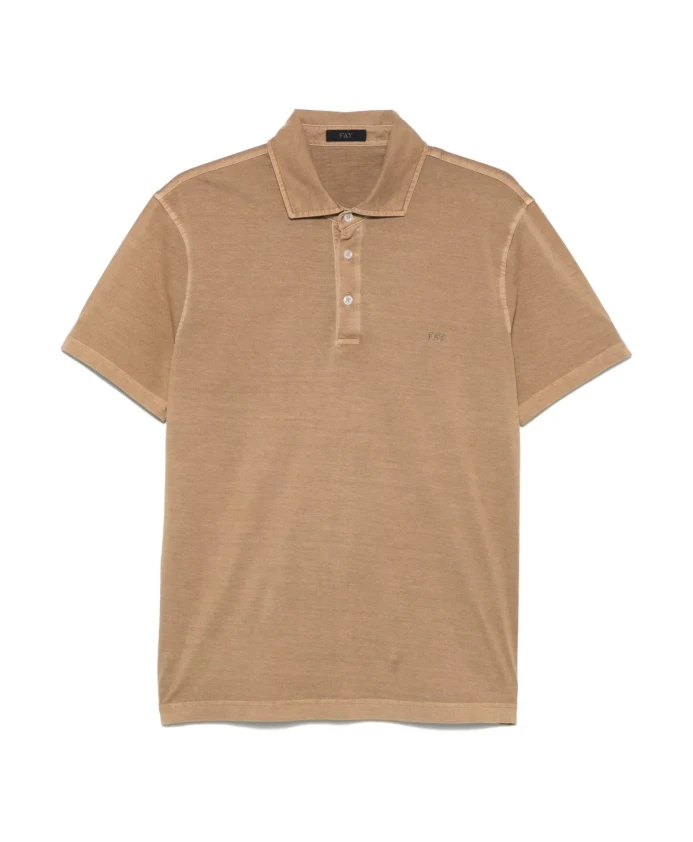 Вышитая пустынная футболка Fay, коричневый
Вышитая пустынная футболка Fay, коричневый