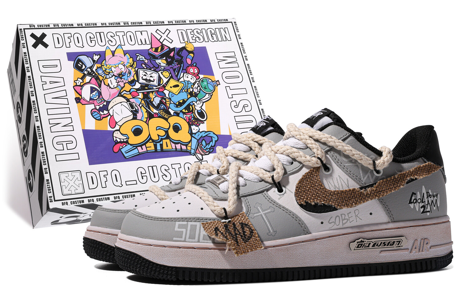 Кроссовки Nike Air Force 1 Skateboarding Shoes Women's Low-top Grey/white, серый
Кроссовки Nike Air Force 1 Skateboarding Shoes Women's Low-top Grey/white, серый