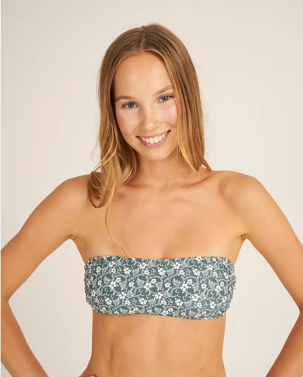 Двусторонний лиф бикини-бандо Bohodot, зеленый
Двусторонний лиф бикини-бандо Bohodot, зеленый