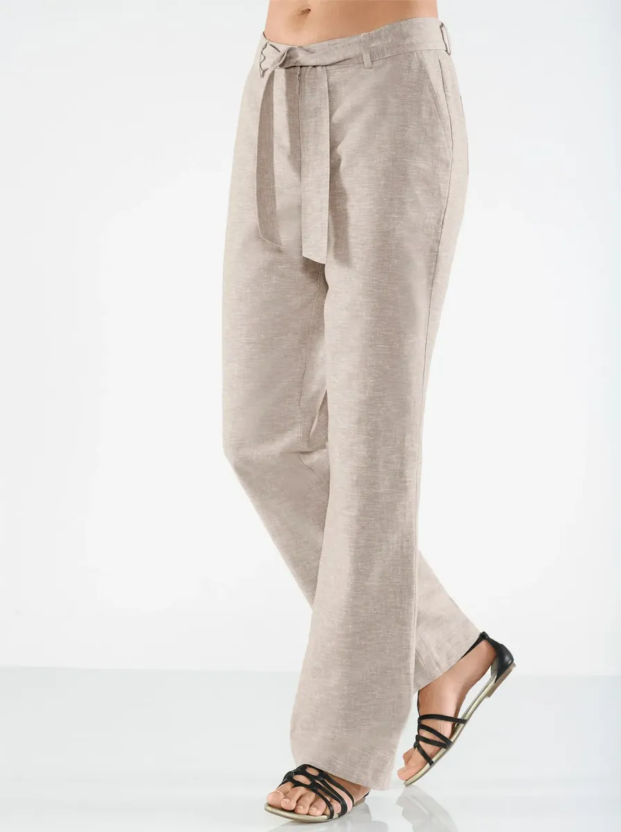 Casual Looks Брюки-палаццо, бежевый
Casual Looks Брюки-палаццо, бежевый