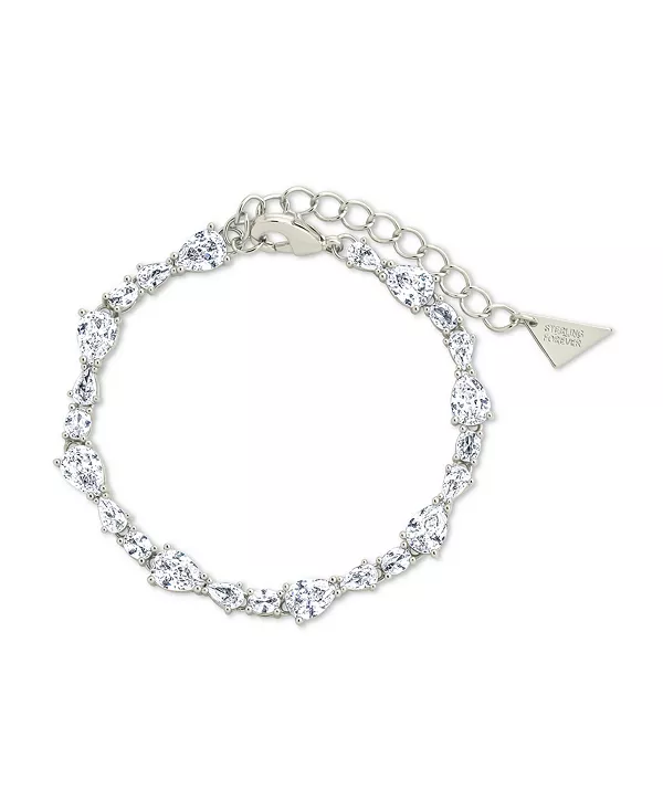 Теннисный браслет Wyatt из стерлингового серебра с кубическим цирконием Sterling Forever, silver
Теннисный браслет Wyatt из стерлингового серебра с кубическим цирконием Sterling Forever, silver